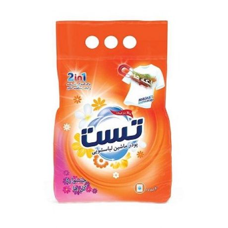 پودر لباسشويی ماشينی جشنواره گل 4 کيلويی